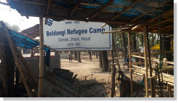 150,000 Butanese refugees live in the camp